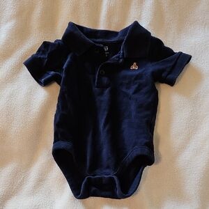 GAP Blue Polo Shirt Soft Cotton Classic